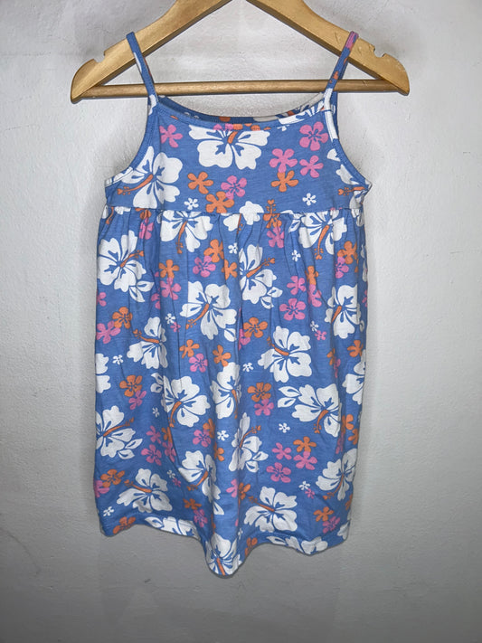 Hibiscus Flower Dress 3-4y