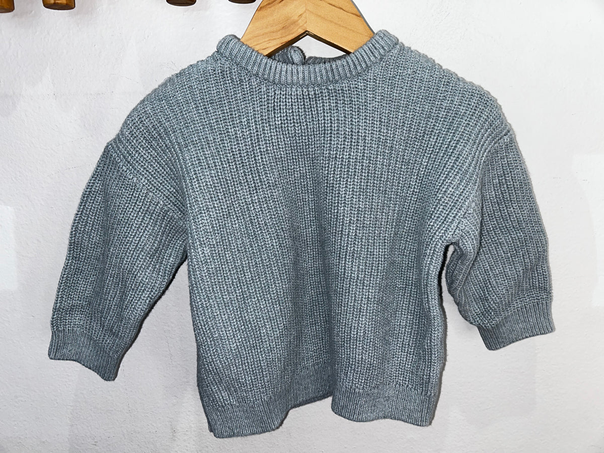 Light blue sweater set 6-9m