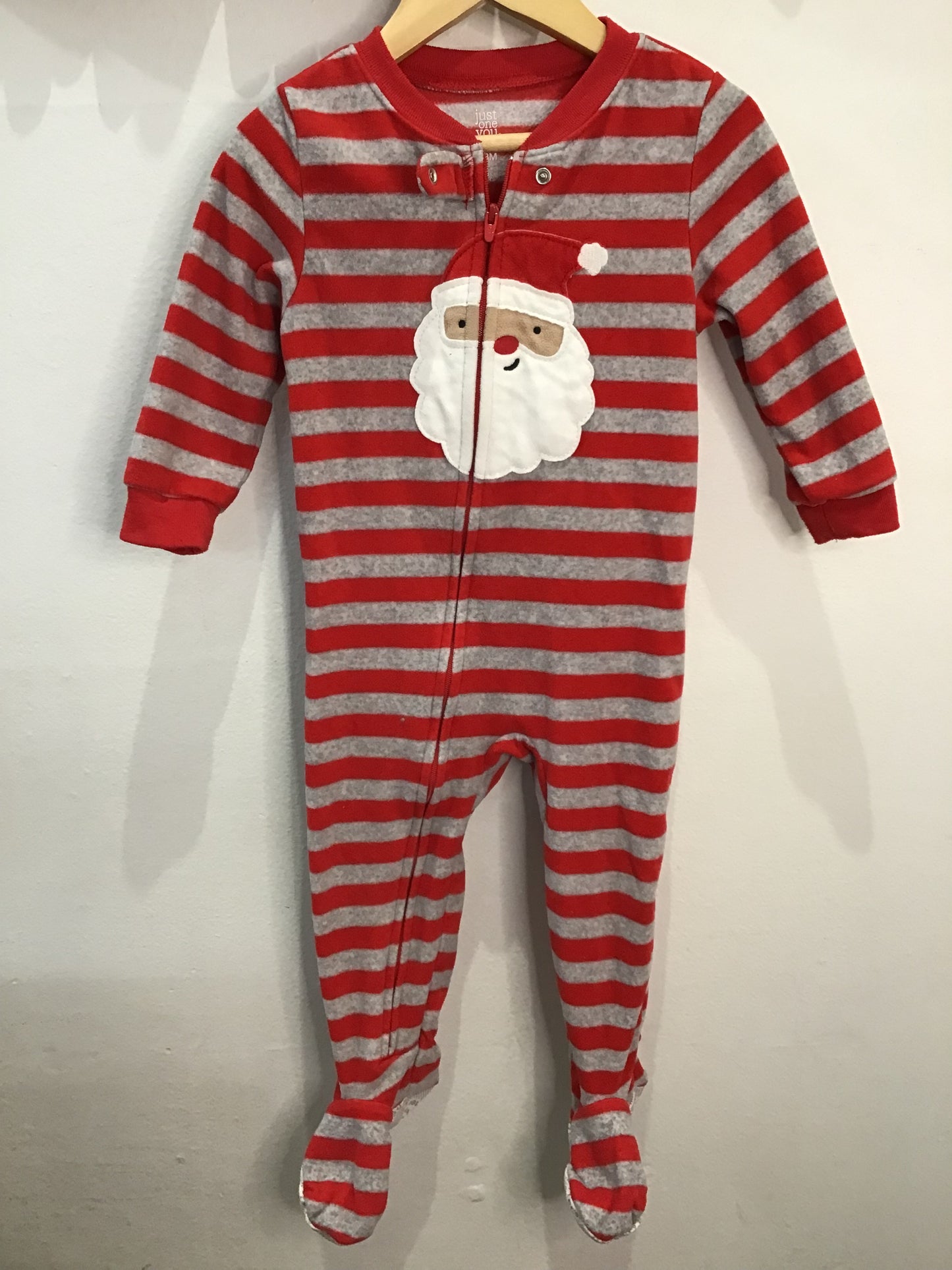 Stripe Santa sleeper 18m