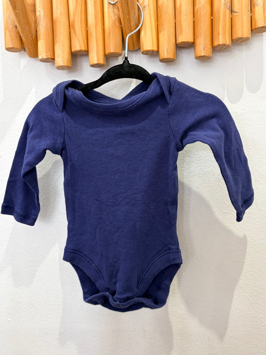 Navy onesie 0-3m