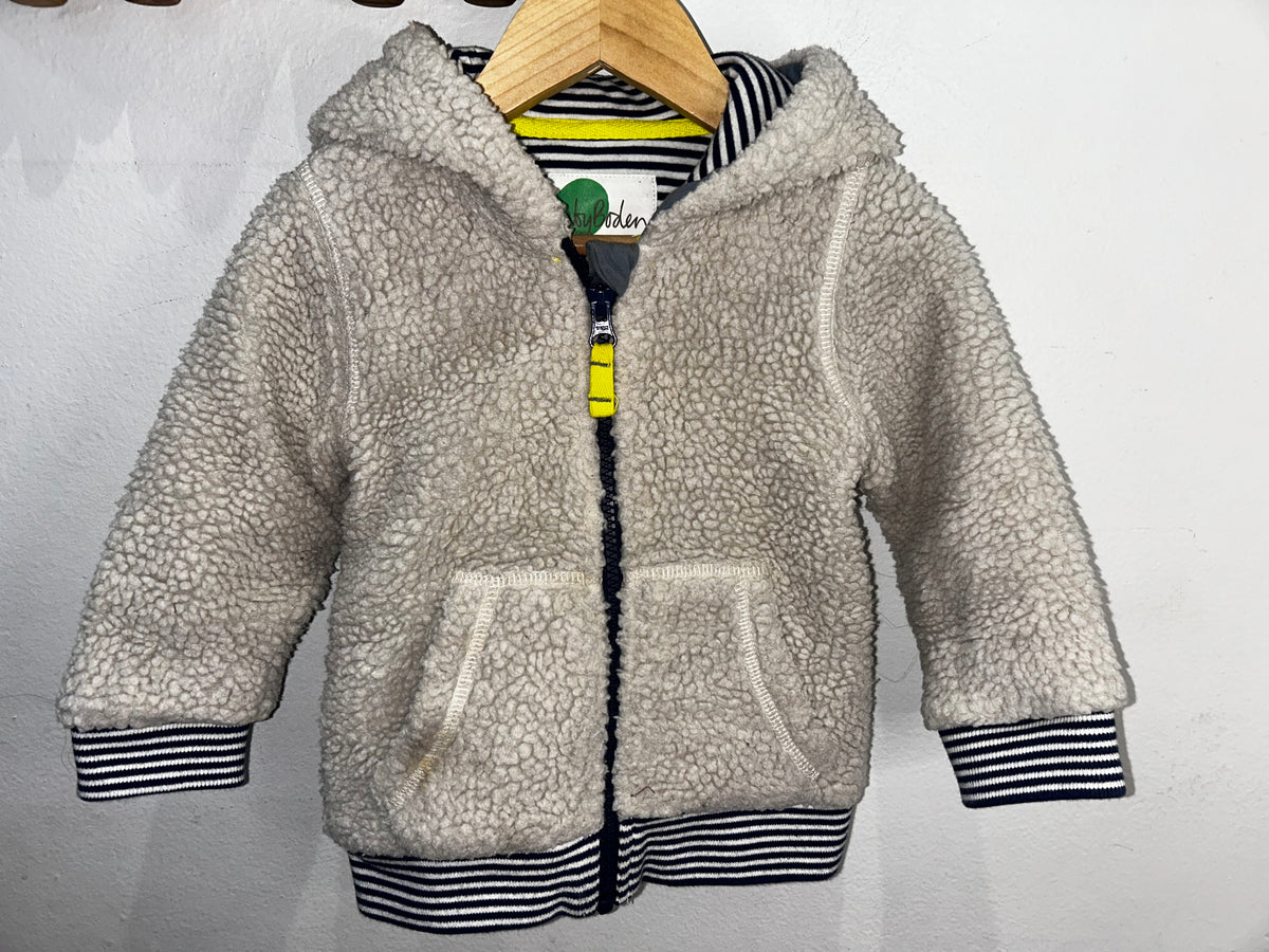 Boden reversible zip-up 12-18m