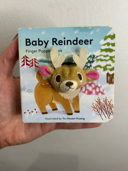 Baby Reindeer puppet book