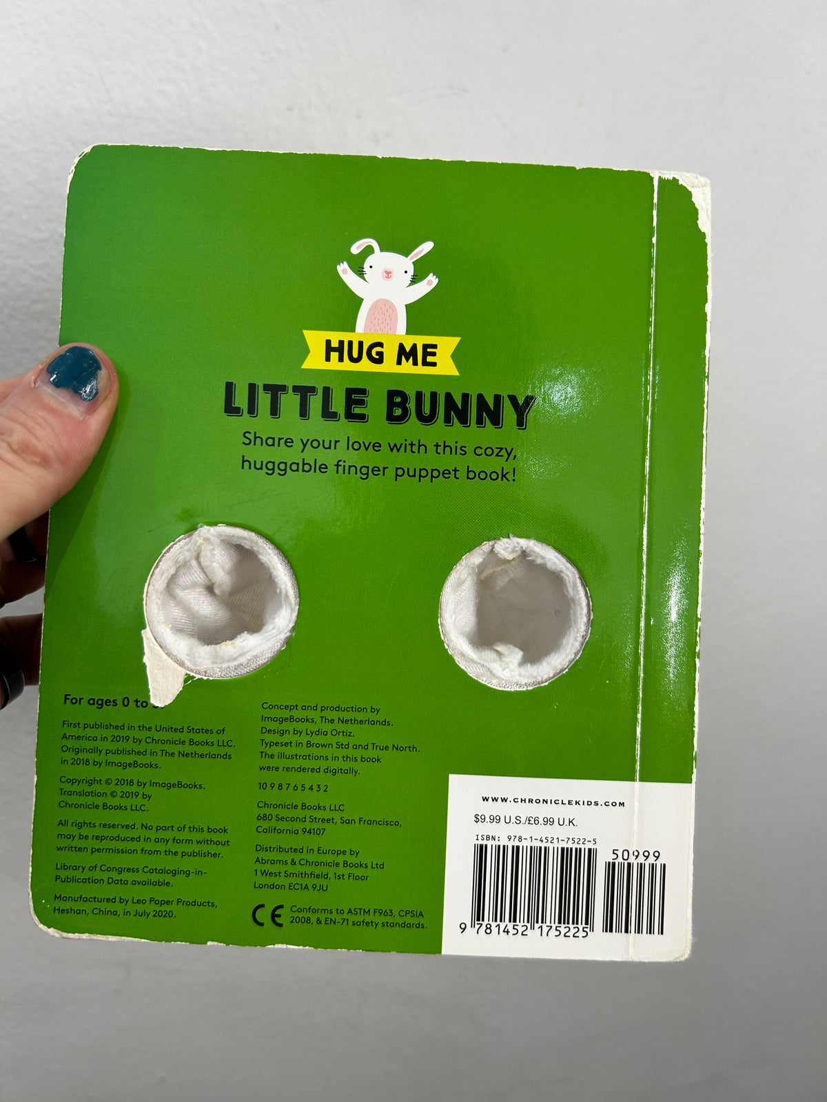 Two pack finger puppet books