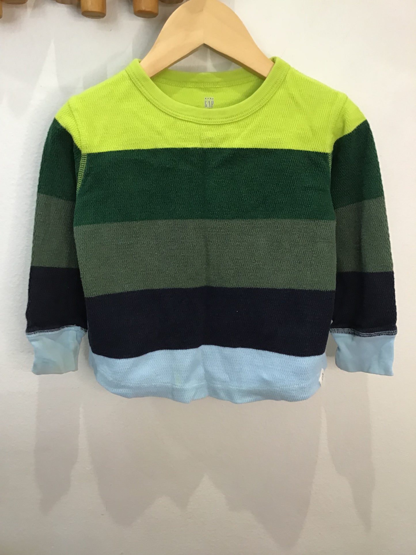 Tee colourful waffle 2y