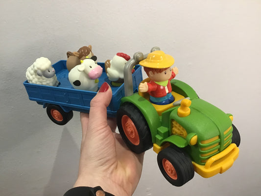 Tractor and trailer set