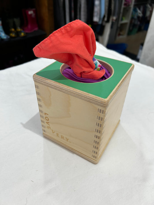 Lovevery box with "tissues"