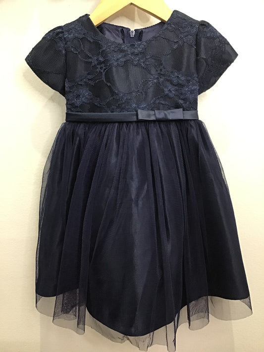 Navy tulle dress 18-24m
