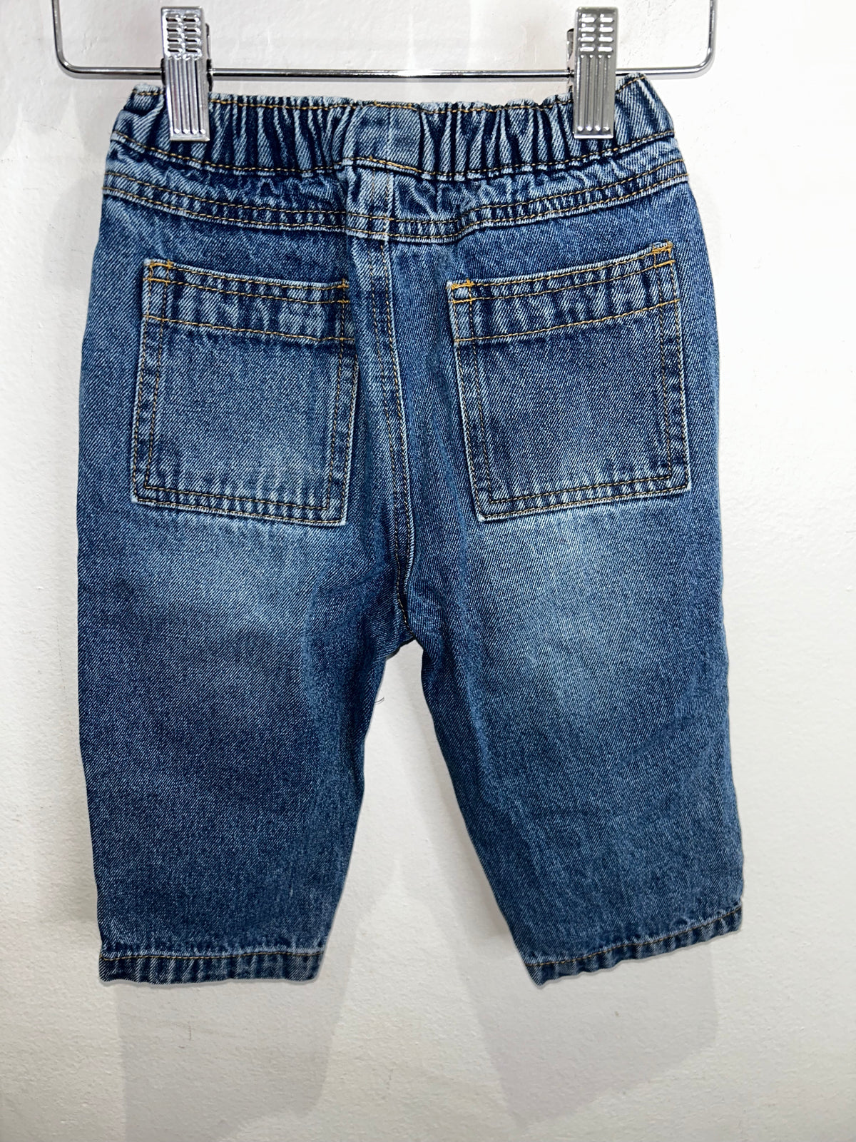 Riley and Cru wide leg jeans 18-24m