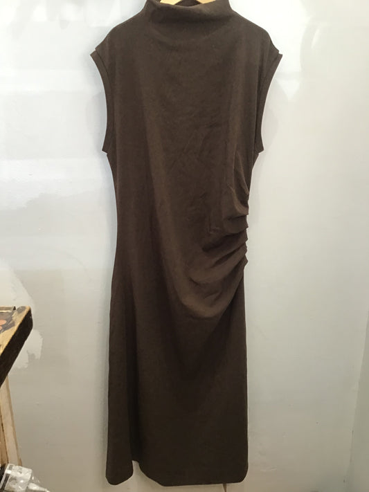 OGL Brown midi-dress L NEW