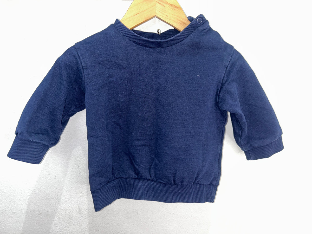 Navy pullover 6-9m