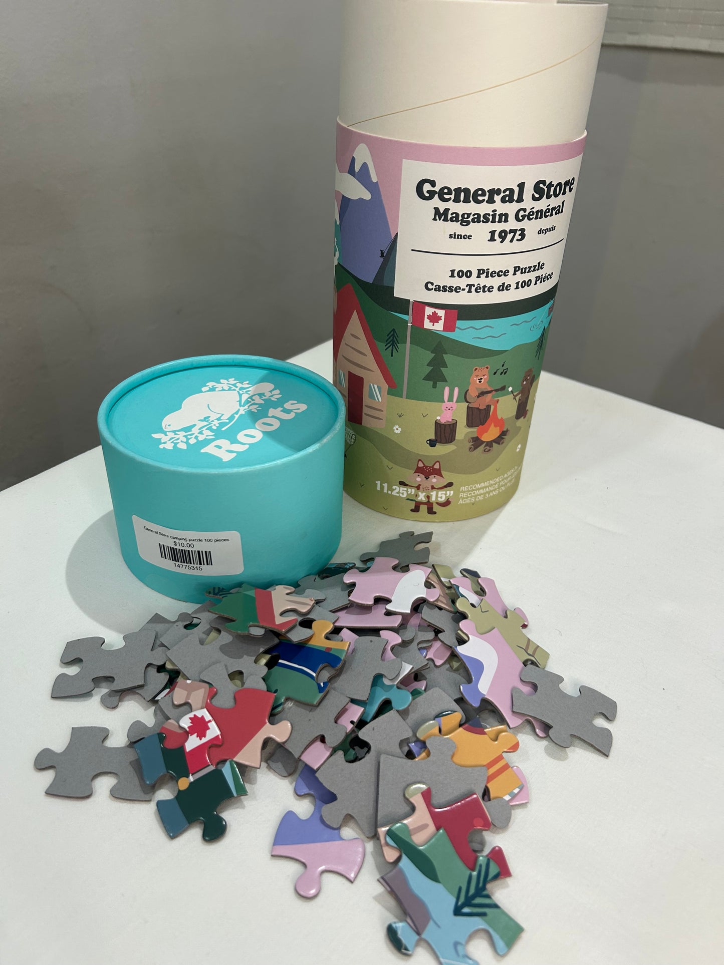 General Store camping puzzle 100 pieces