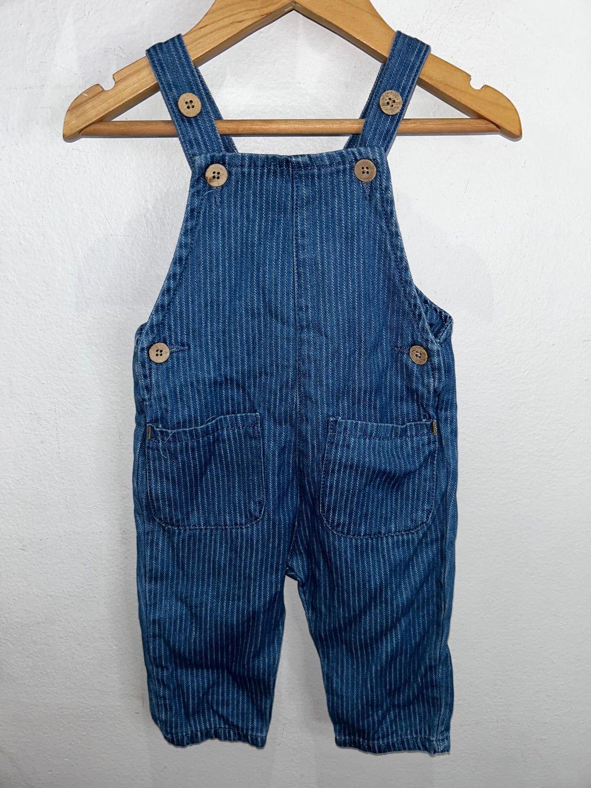 Vetrical stripes romper 3-6m