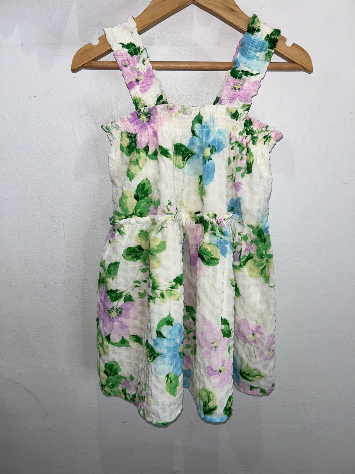 Watercolour tanktop dress 2y