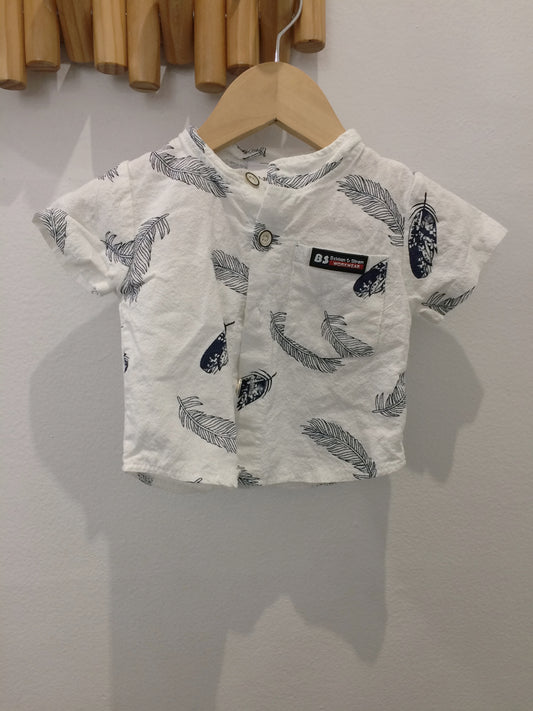 Feathers breezy shirt 0-3m