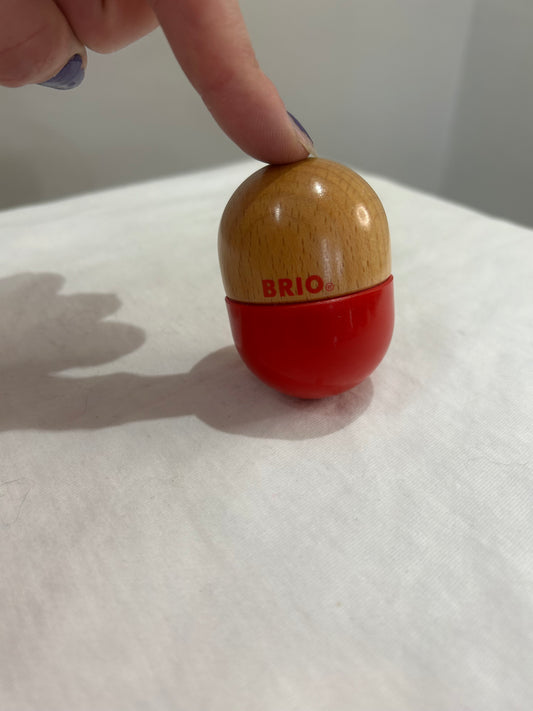 Bio wooden egg shaker