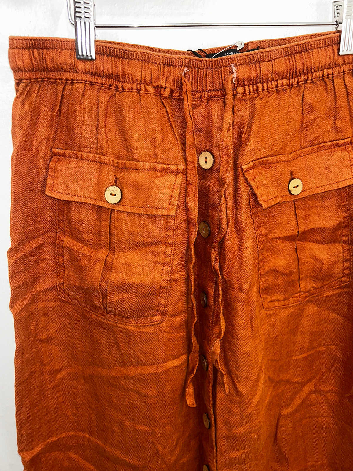 Rust midi skirt - adult L