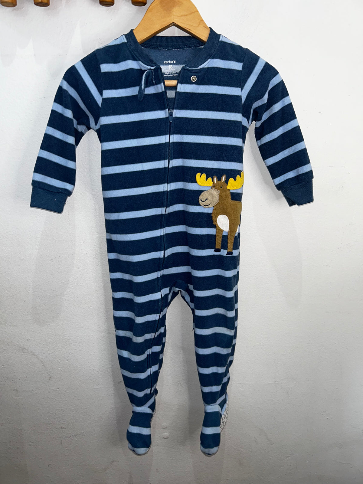 Moose fleece sleeper 18m