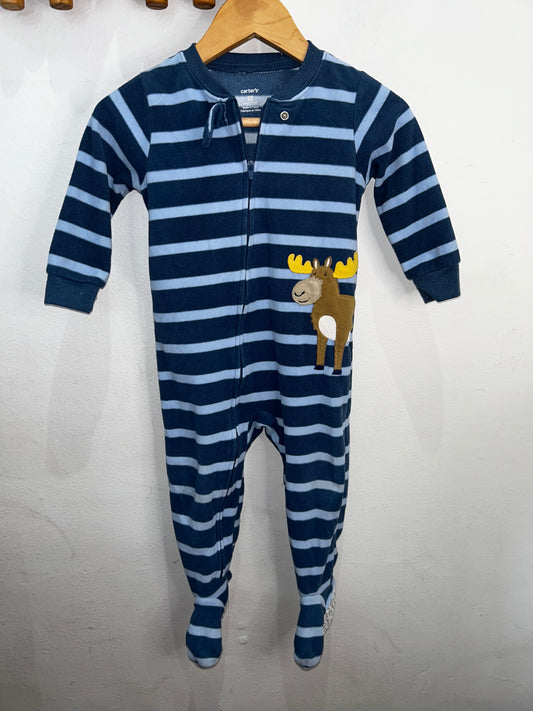 Moose fleece sleeper 18m