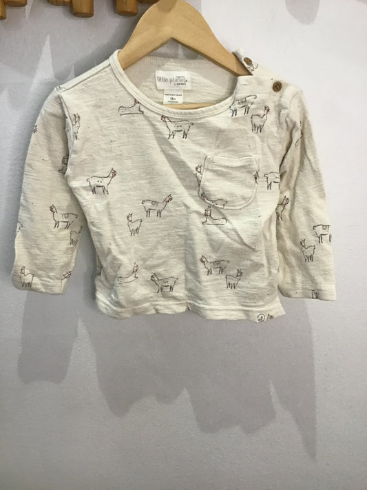 Llama longsleeve 18m