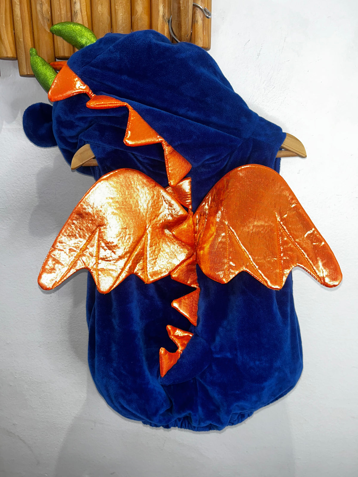 Blue dragon costume 12-18m