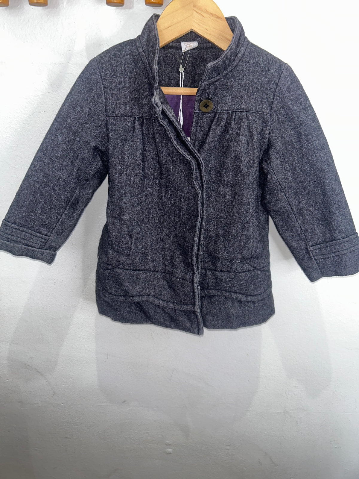 Egg baby coat 2y