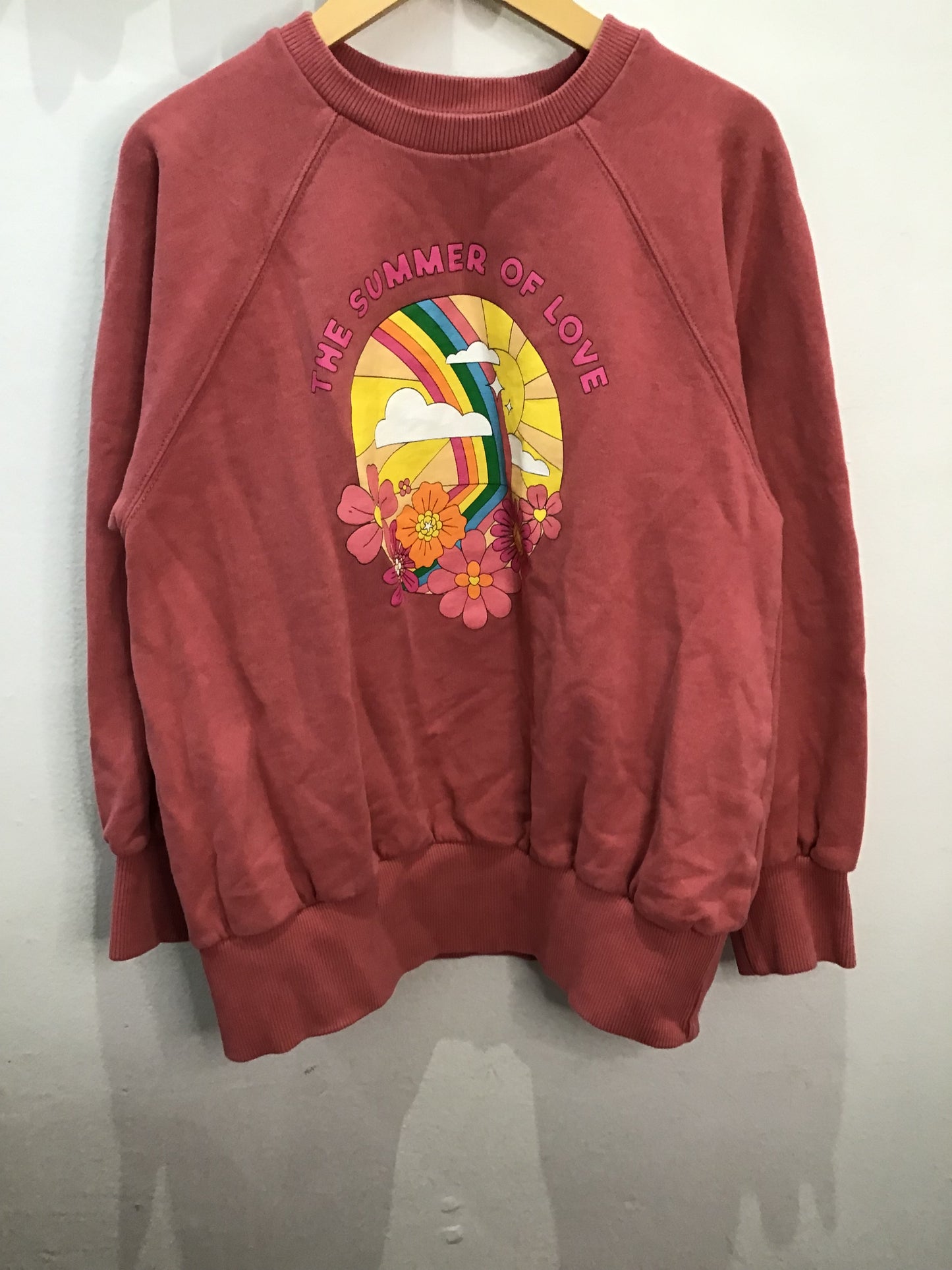 Hundred Pieces summer of love pullover 12y