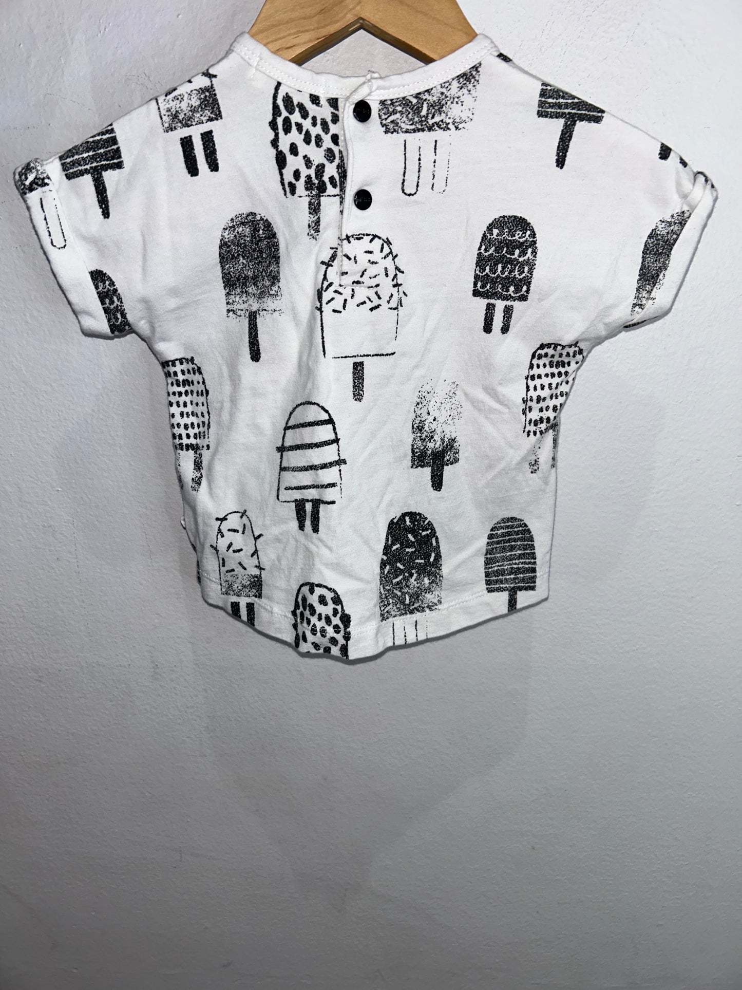 Miles Baby popsicles tee 6m