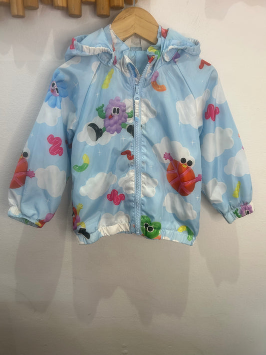 Fun shapes rainjacket 12-18m