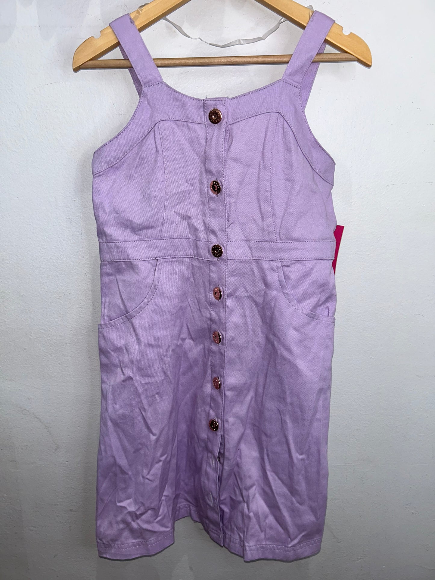 Lavender skirt romper 10y NEW