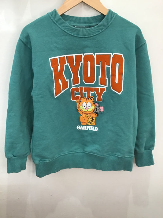Kyoto Garfield pullover 8-9y