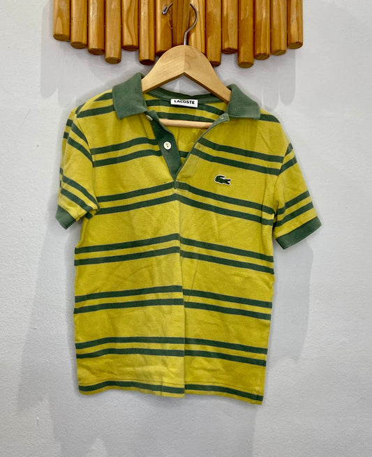 Faux alligator polo 8y