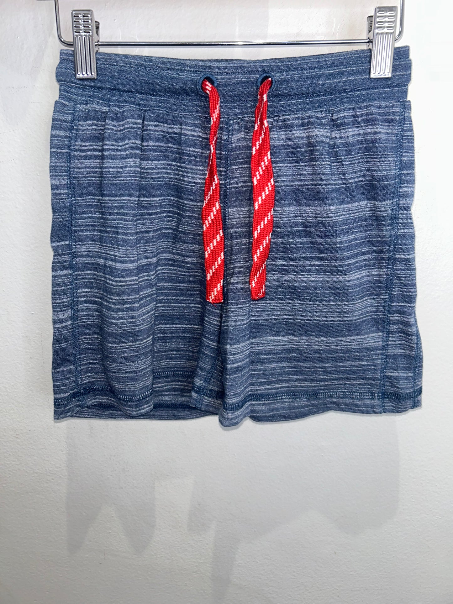 Blue shorts red drawstring 8y