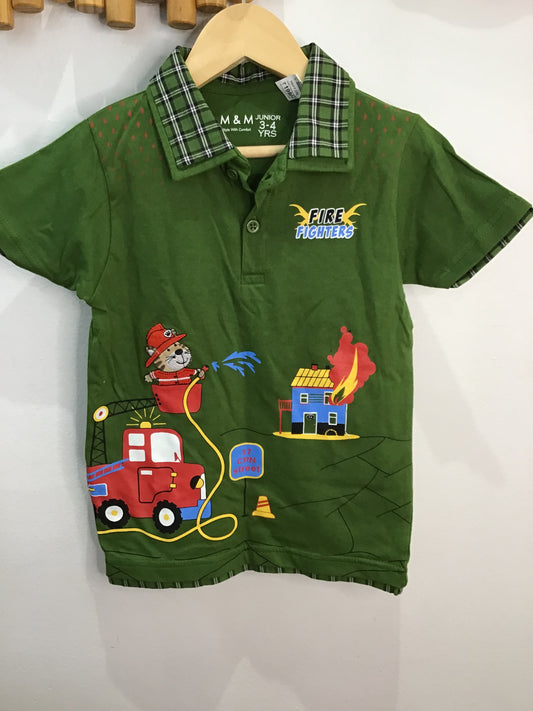 Polo fun fire fighters 3-4y