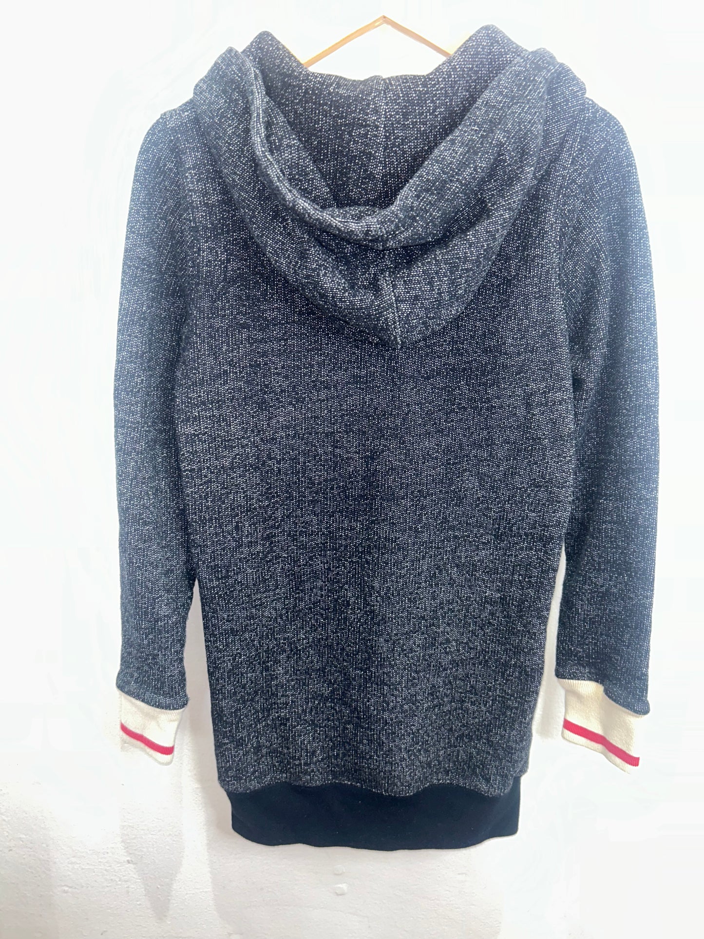 Roots dark wash hooded dress 7-8y