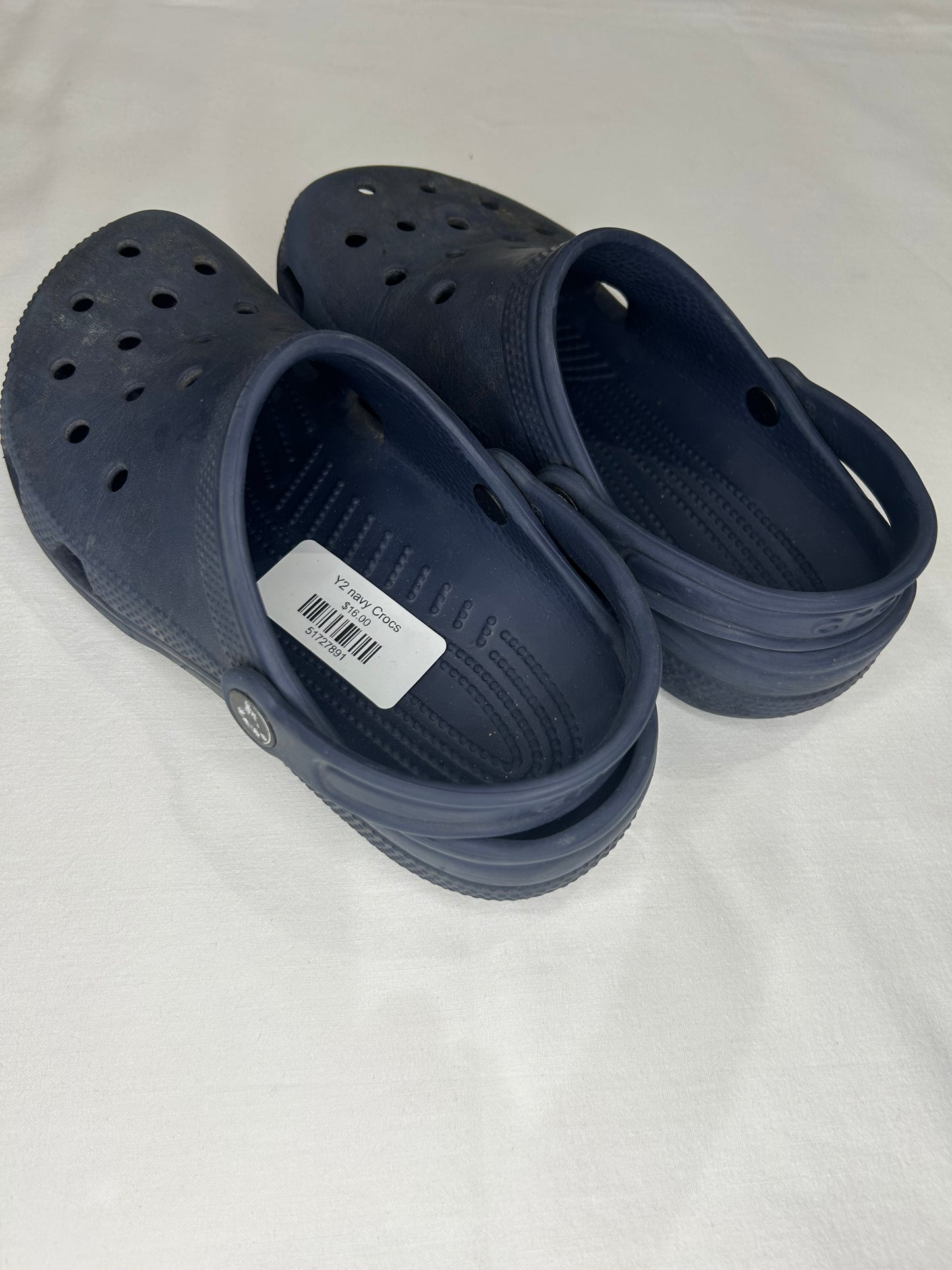 Y2 navy Crocs