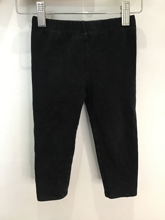 Black leggings 2y
