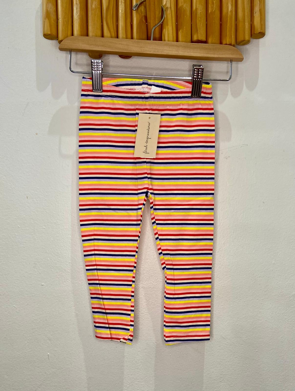 Bright stripes leggings 24m NEW