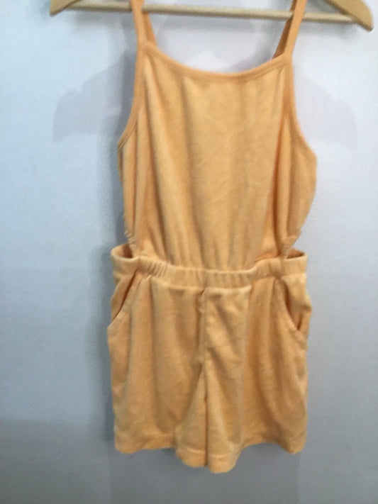 Romper neon  terry shorty 8y