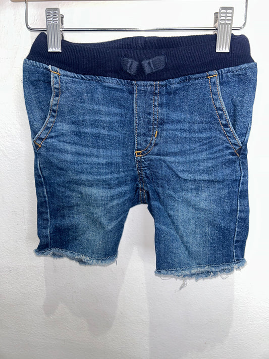Cut off pull-on denim shorts 5y