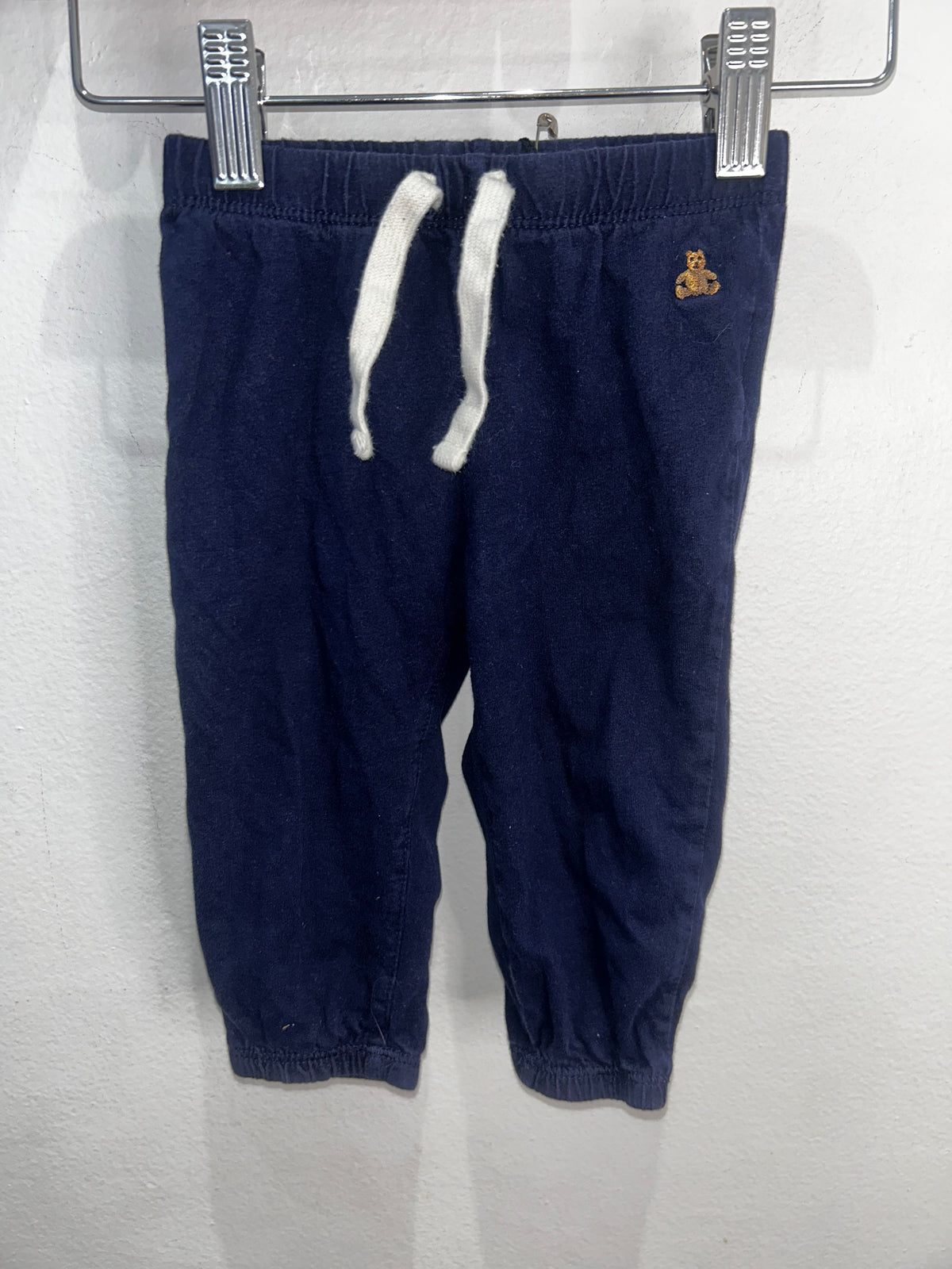 Navy cotton pants 12-18m B