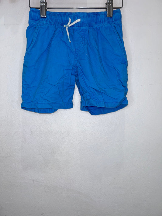Bright blue shorts 4-5y