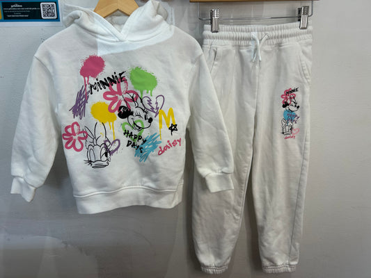 Minnie and Daisy jogger set 4-5y