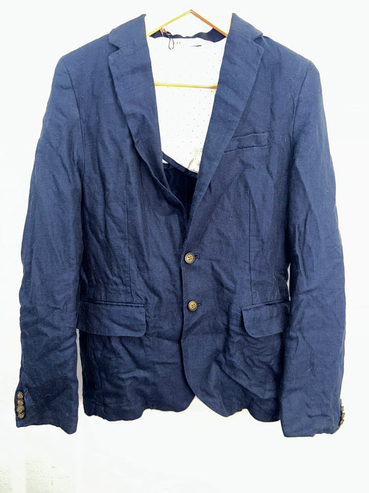Navy blazer 9-10y