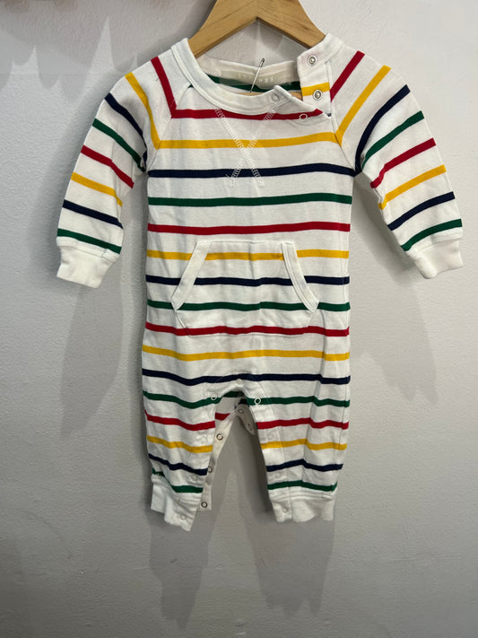 HBC stripes romper 3-6m