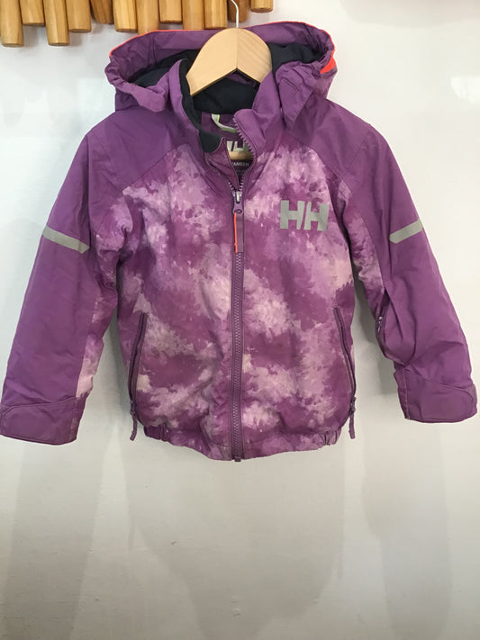Helly Hansen lightweight purple puffer 3y*