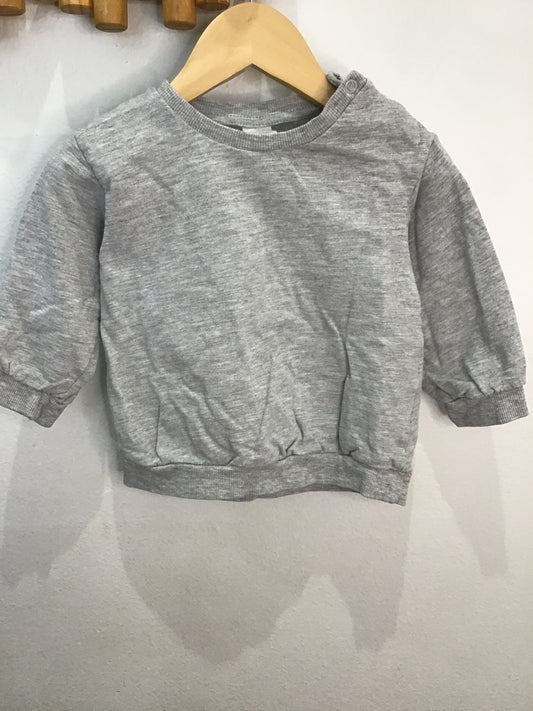 Pullover grey 9-12