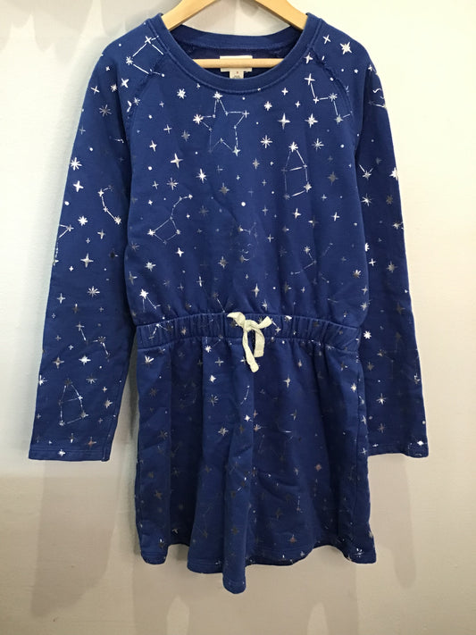 Hatley stars pullover dress 8y