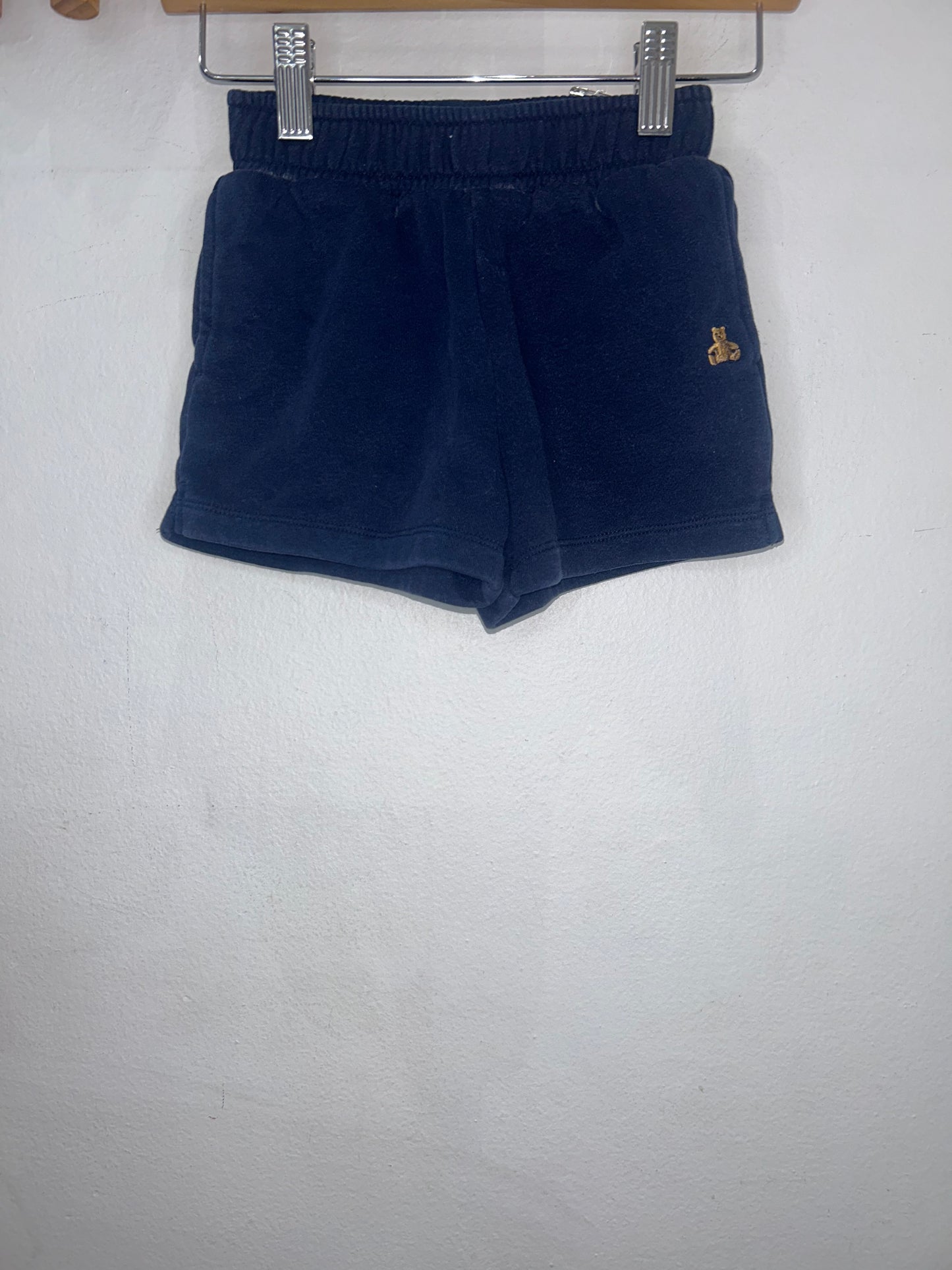Navy jogger shorts 24m highcut