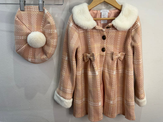 Pink fancy coat 5-6y