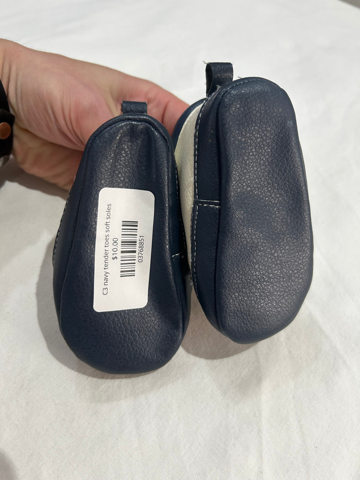 C3 navy tender toes soft soles